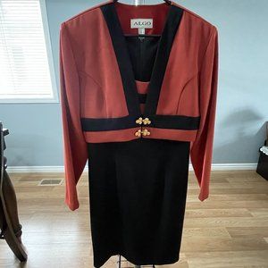 ALGO Dress Size 14 US Hot Cinnamon Colour